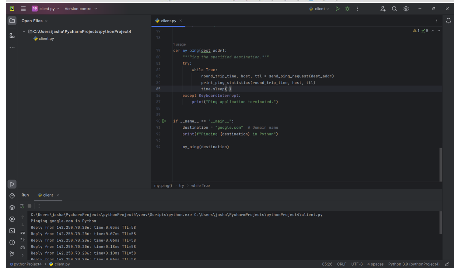 Scripting Project